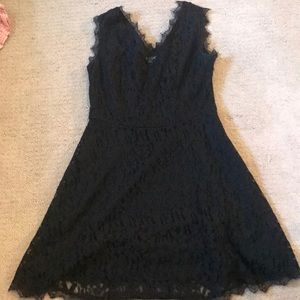 Altar'd State Black Lace Dress